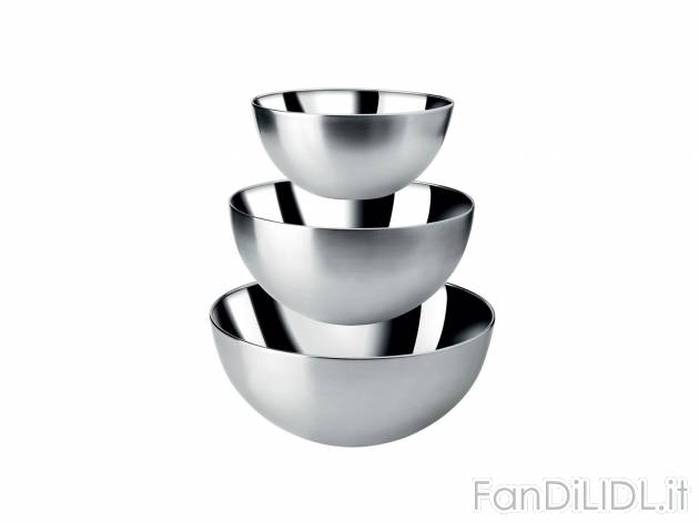 Set ciotole , prezzo 9.99 &#8364; 
- In acciaio inossidabile
- Ca. 1,6 l, ...