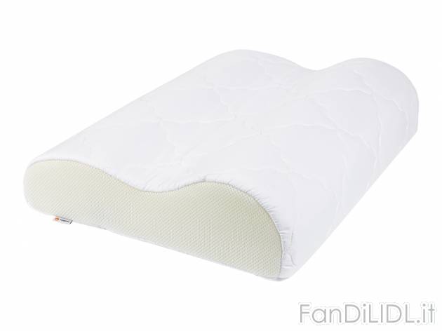 Cuscino cervicale Livarno, prezzo 12.99 &#8364; 
50 x 36 cm 
- Fodera trapuntata ...