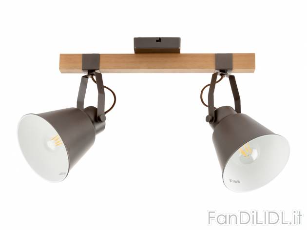 Lampada LED da soffitto Livarno, prezzo 39.99 &#8364; 
- 2700 K, 470 lm
- Con ...