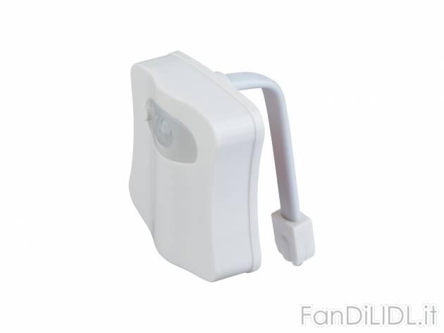 Luce LED per WC Livarno, prezzo 4.99 &#8364; 
- Con sensore di movimento
- 8 ...