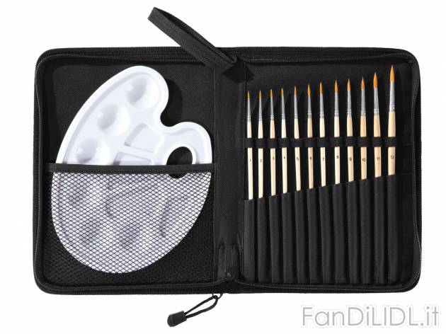 Set pennelli , prezzo 4.99 &#8364; 
- 12 pennelli rotondi, grandezze 1 - 12
- ...
