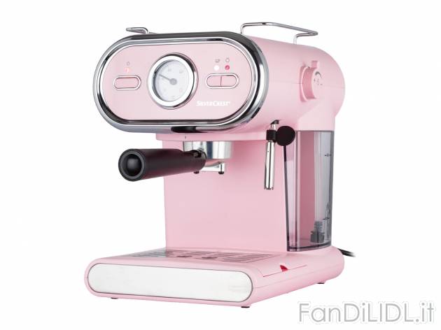 Macchina per caffè espresso Prezzo-lidl, prezzo 89.00 &#8364; 
Rosa 
- Con ...