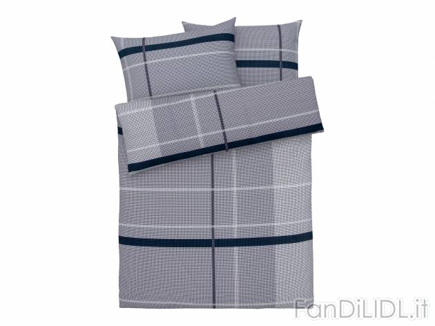 Parure copripiumino Livarno, prezzo 12.99 &#8364; 
Matrimoniale 
- Compattezza ...