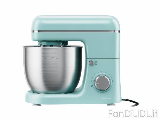 Robot da cucina Prezzo-lidl, prezzo 59.00 &#8364; 
Azzurro 
- Sistema di mescolamento&nbsp;planetario ...