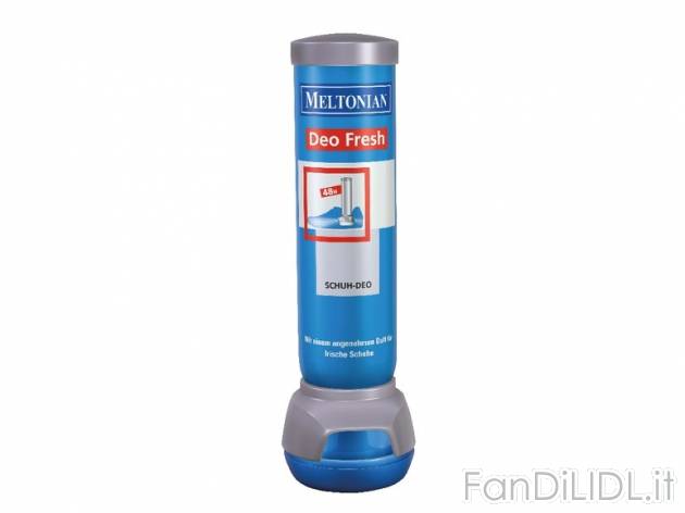 Deodorante per scarpe , prezzo 2,99 &#8364; per Alla confezione 
- Con una ...
