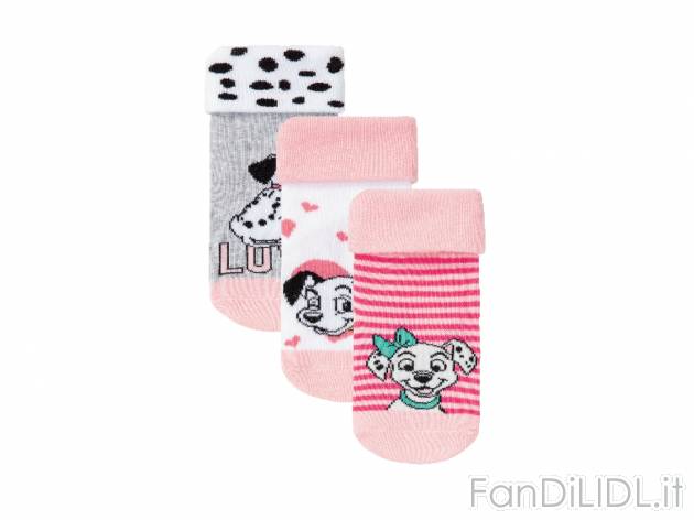 Calzini da neonata Winnie the Pooh, Bambi, La carica dei 101 Disney, prezzo 2.99 ...