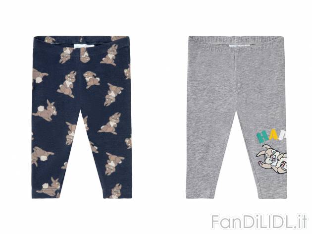 Leggings da neonati La carica dei 101, Winnie the Pooh, Bambi Disney, prezzo 6.99 ...