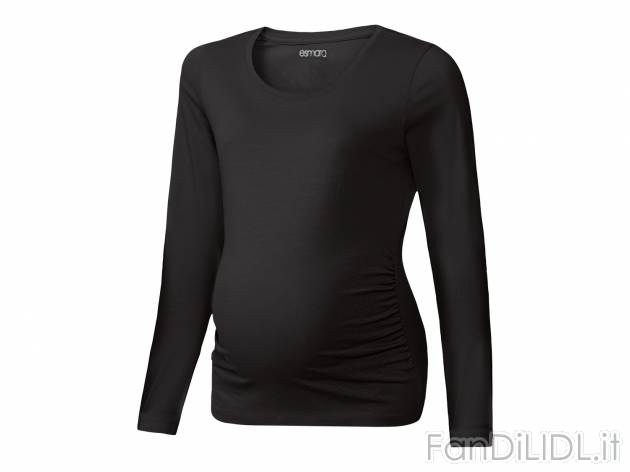 Maglia premaman a maniche lunghe Esmara, prezzo 7.99 &#8364; 
Misure: S-XL 
- ...