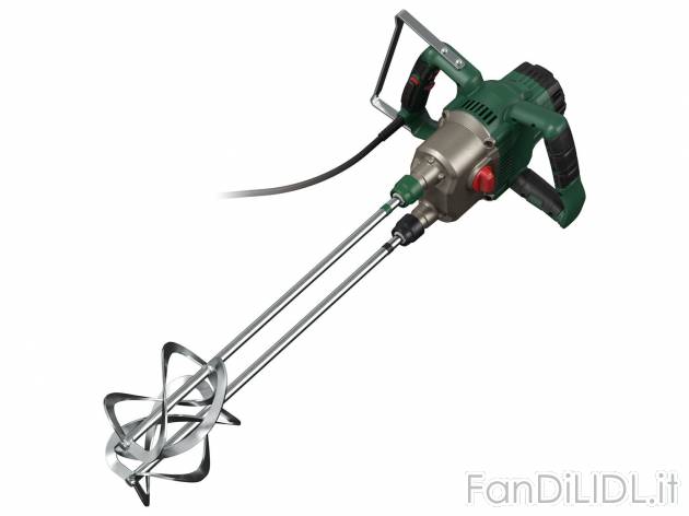 Miscelatore doppio per colore e malta Parkside, prezzo 79.00 &#8364; 
- Pale ...