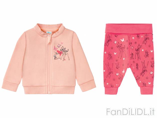 Tuta per neonata Winnie the Pooh, Bambi, La carica dei 101 Prezzo-lidl, prezzo 11.99 ...