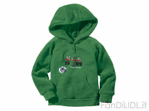 Felpa in pile da bambino Lupilu, prezzo 5,99 &#8364; per Alla confezione 
- ...