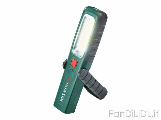 Lampada da lavoro ricaricabile Parkside, prezzo 14.99 &#8364; 
- 3 funzioni ...