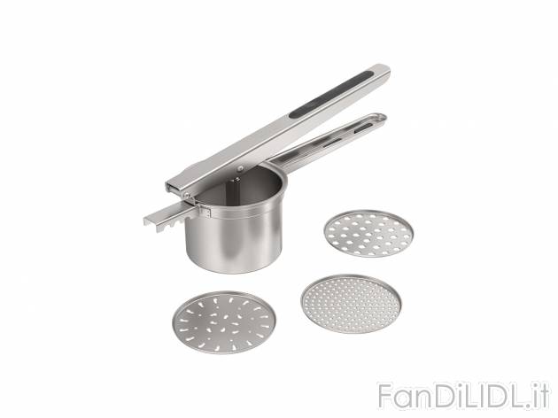 Pressa universale Ernesto, prezzo 14.99 &#8364; 
- Con 3 dischi forati
- 3 posizioni ...