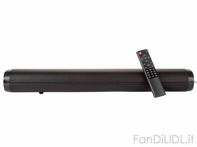 Altoparlante Soundbar Silvercrest, prezzo 69.00 &#8364; 
- Telecomando, cavo ...