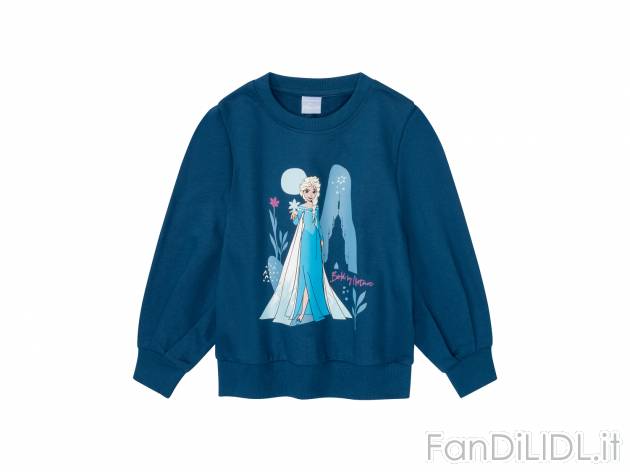 Felpa da bambina Frozen Oeko-tex, prezzo 9.99 € 
Misure: 2-10 anni 
- Prodotta ...