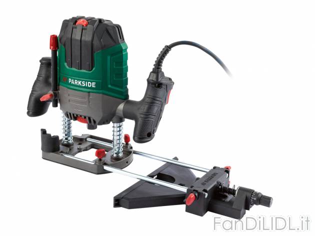 Fresatrice verticale Parkside, prezzo 39.99 &#8364; 
- Battuta di profondit&agrave; ...
