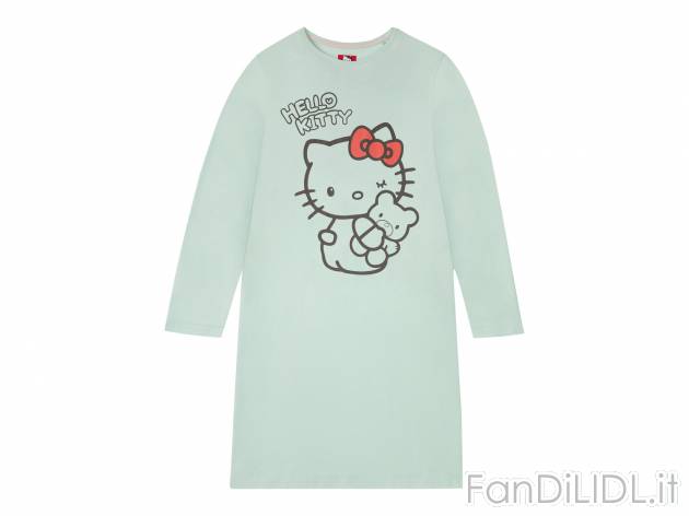 Maxi t-shirt per donna Wonder Woman, Barbie, Hello Kitty Prezzo-lidl, prezzo 7.99 ...