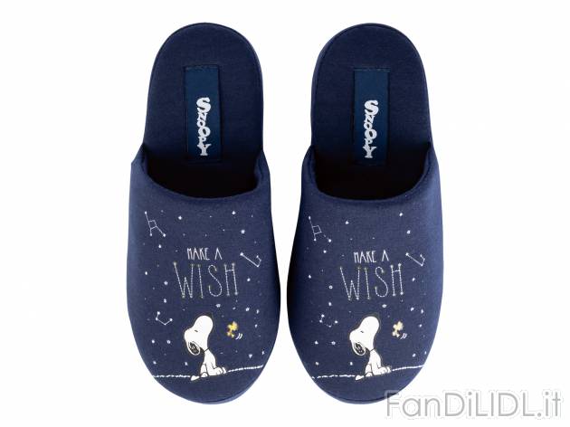 Pantofole da donna Snoopy, Wonder Woman, Mickey Mouse Prezzo-lidl, prezzo 5.99 € ...