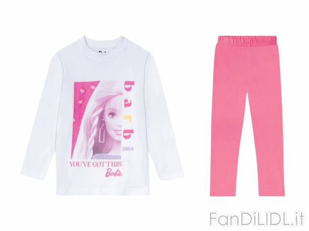 Pigiama da bambina Frozen, Barbie, Paw Patrol Prezzo-lidl, prezzo 7.99 &#8364; ...