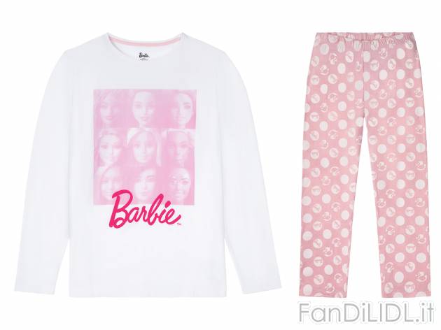 Pigiama da donna Wonder Woman, Barbie, Hello Kitty Oeko-tex, prezzo 11.99 &#8364; ...