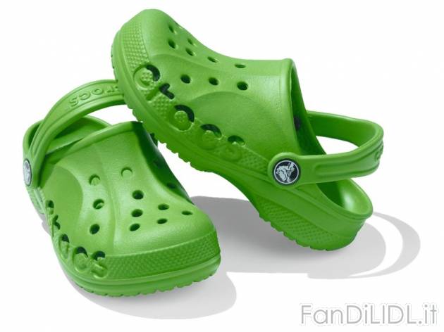 Crocs per i piccoli , prezzo 14,99 &#8364; per Al paio 
-      Misure: 25 - 35