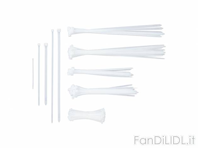 Set fascette fermacavo Parkside, prezzo 2.99 &#8364; 
251 pezzi 
- In diverse ...