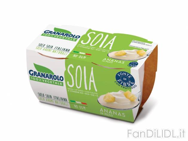 Preparazione alimentare a base di soia , prezzo 0.95 &#8364; per 2x 125 g confezione ...