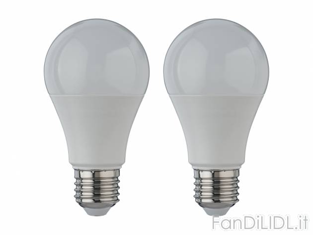 Lampadina LED Livarno, prezzo 3.49 &#8364; 
2 o 3 pezzi - Risparmia energia ...