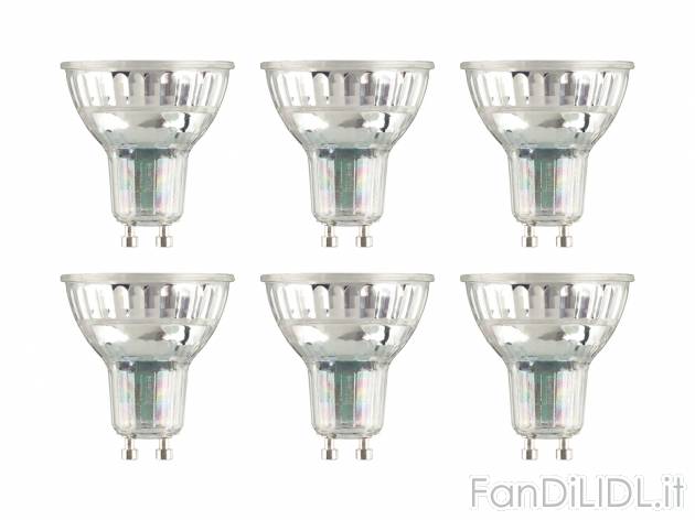 Lampadina LED Livarno, prezzo 9.99 &#8364; 
6 pezzi - Risparmia energia elettrica ...