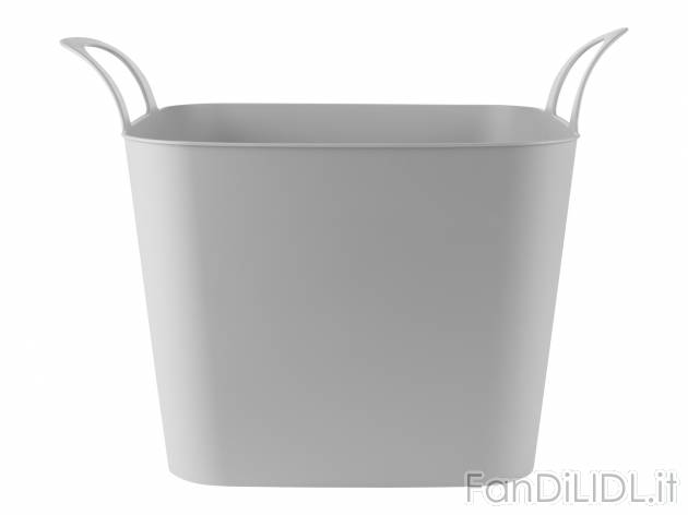 Bacinella flessibile Livarno, prezzo 6.99 &#8364; 
36 L 
- Max. 20 kg
Caratteristiche
 ...