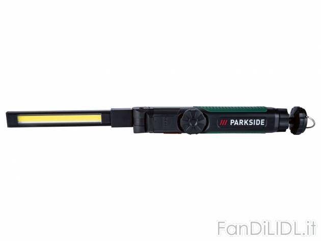 Lampada LED da lavoro ricaricabile Parkside, prezzo 11.99 &#8364; 
- Base magnetica ...