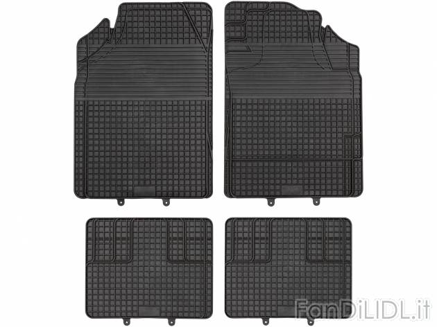 Set tappetini auto Ultimate Speed, prezzo 11.99 &#8364; 
4 pezzi 
- Antiscivolo ...