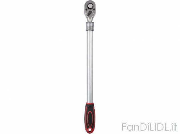 Cricchetto telescopico Parkside, prezzo 12.99 &#8364; 
- 12,5 mm con tasto ad ...