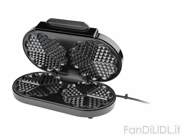 Piastra doppia per waffel Silvercrest Kitchen Tools, prezzo 29.99 &#8364; 
- ...