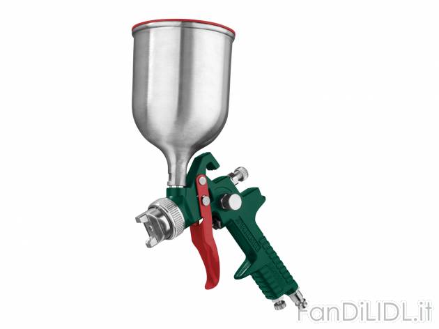 Pistola ad aria compressa per verniciatura a spruzzo Parkside, prezzo 12.99 &#8364; ...