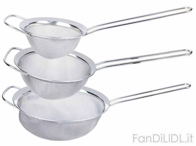 Set colini Ernesto, prezzo 7.99 &#8364; 
3 pezzi 
- Lavabili in lavastoviglie
Caratteristiche
 ...