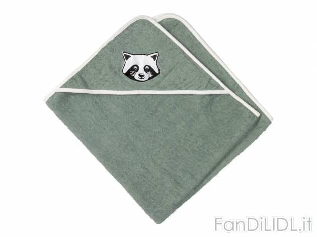 Telo bagno con cappuccio per neonati Lupilu-new, prezzo 8.99 &#8364; 
75 x 75 ...