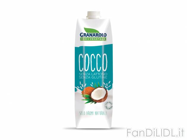 Bevanda vegetale UHT a base di cocco , prezzo 1.89 &#8364; per 1 l confezione ...