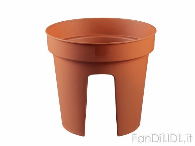 Vaso da ringhiera per fiori Parkside, prezzo 2.99 &#8364; 
Ø 28 cm 
- 100% ...