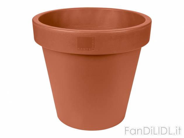 Vaso per piante Parkside, prezzo 4.99 &#8364; 
Ø 35 cm 
- 100% plastica riciclata*
Caratteristiche

- ...