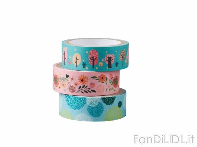 Set nastri adesivi , prezzo 0.99 &#8364; 
- In diversi spessori
- 2,5 m
- ...