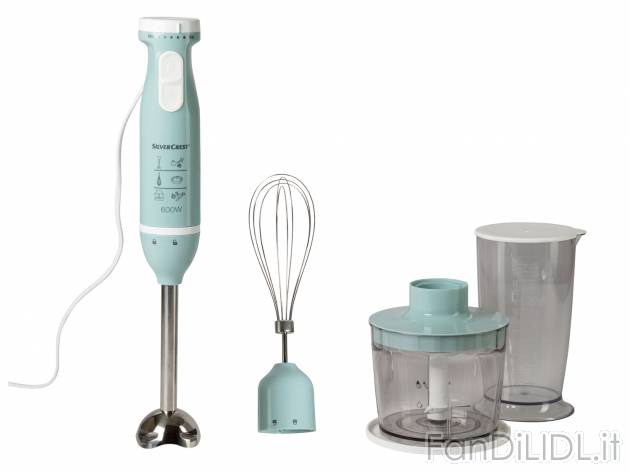 Frullatore a immersione 3 in 1 Prezzo-lidl, prezzo 24.99 &#8364; 
- Per frullare, ...