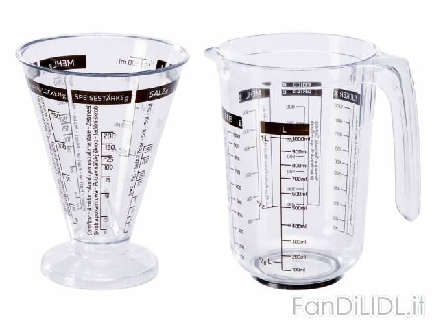 Set caraffe graduate Ernesto, prezzo 4.99 &#8364; 
2 pezzi 
- Capacit&agrave; ...