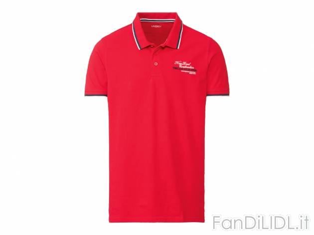 Polo slim fit da uomo Livergy, prezzo 6.99 &#8364; 
Misure: S-XL
Taglie disponibili

Caratteristiche

- ...