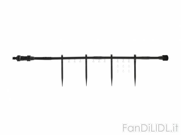 Set irrigazione a goccia Parkside, prezzo 24.99 &#8364; 
18 pezzi 
- Click System
- ...