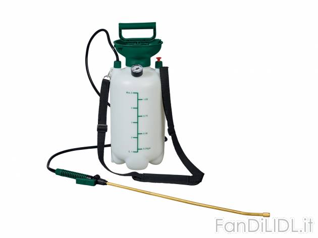 Spruzzatore manuale a pressione Parkside, prezzo 17.99 &#8364; 
5 L 
- Adatto ...