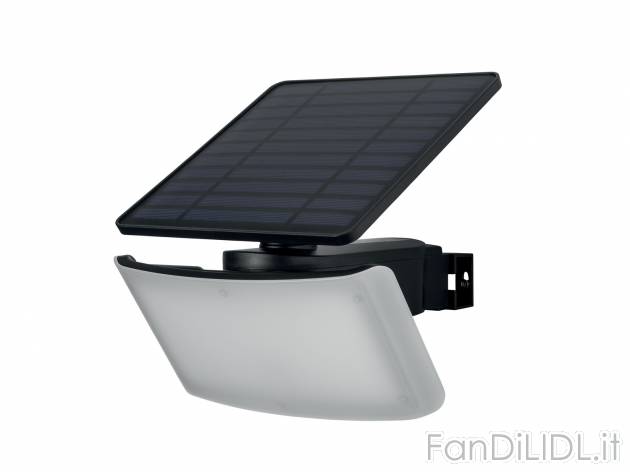 Faro LED ad energia solare con sensore di movimento Livarno, prezzo 24.99 &#8364; ...
