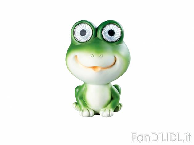 Lampada decorativa a energia solare Livarno, prezzo 6.99 &#8364; 
- Si accende ...