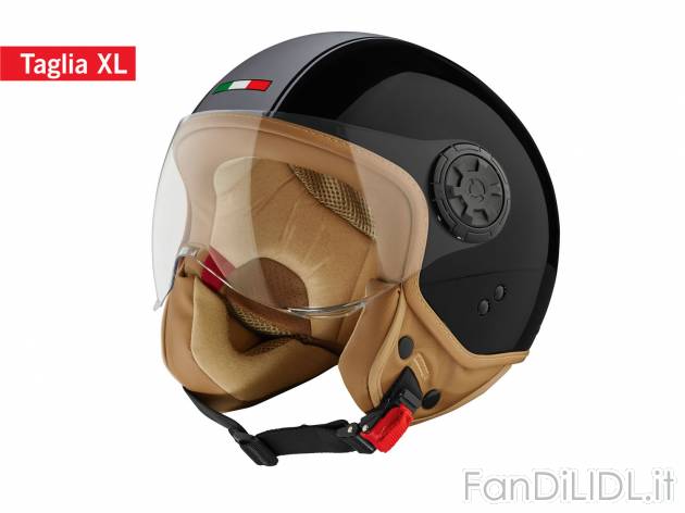 Casco Jet , prezzo 29.99 &#8364; 
- Visiera con rivestimento antigraffio
- ...