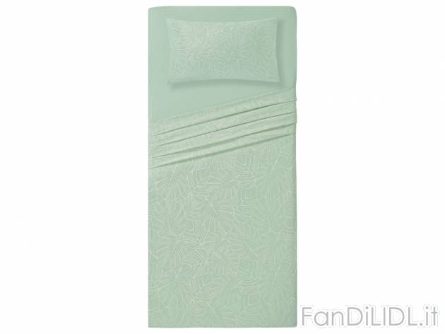 Completo lenzuola Prezzo-lidl, prezzo 19.99 € 
Singole 
- Densità della trama: ...